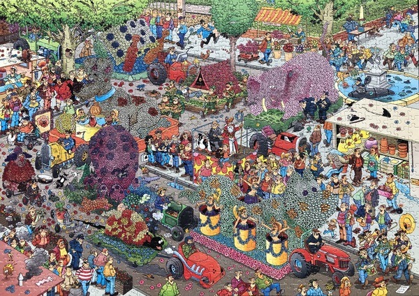 Puzzel jvh zandsculpturen 1000 stukjes Plenty Gifts Spellen
