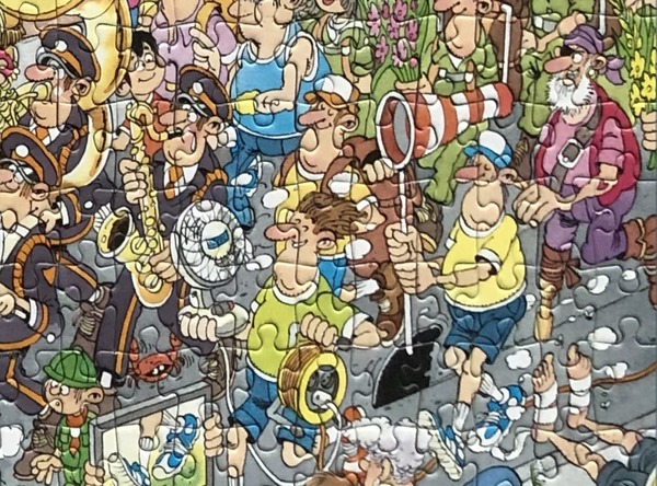 Jan van Haasteren Nijmeegse Vierdaagse Terugkerend element Haaienvin