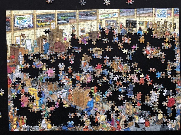 Jan van Haasteren ‘Stichting kringloopcentrum Spullenhulp’ 80pct klaar