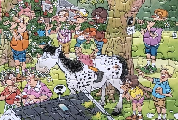Jan van Haasteren Midsommarfest Pippi Långstrump