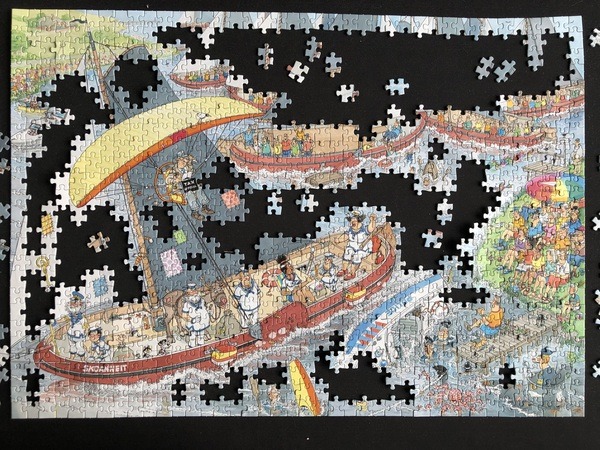 Jan van Haasteren ‘Skûtsjesilen’ 1000 stukjes - 60pct af