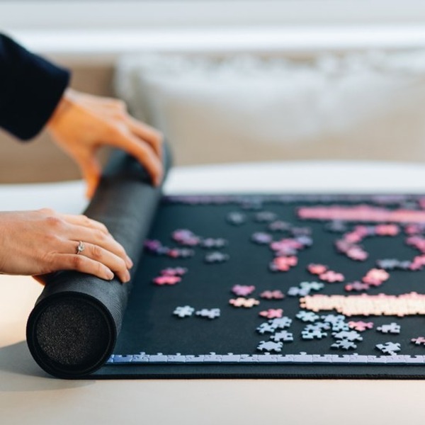 Puzzlup 1500 Neopreen Puzzelmat XL Formaat Zelfsluitend En Antislip Portapuzzle Met Duurzame Eco Verpakking Tot Stukjes 66x120 Cm 592654240