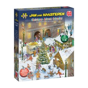 Jan van Haasteren Kerst Adventskalender puzzel (Christmas) 2026 | 24×54 stukjes