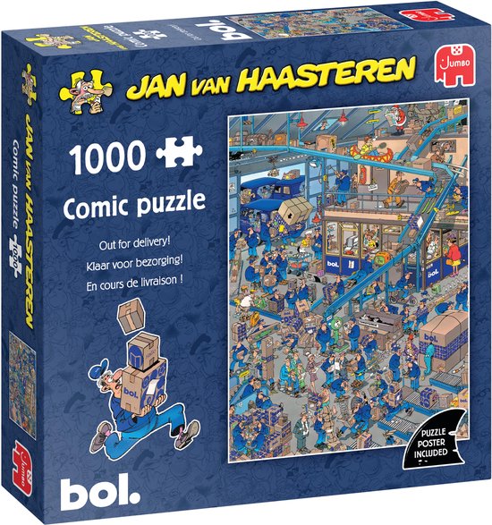 Klaar voor Bezorging! (Pakketservice Bol) 1000 stukjes